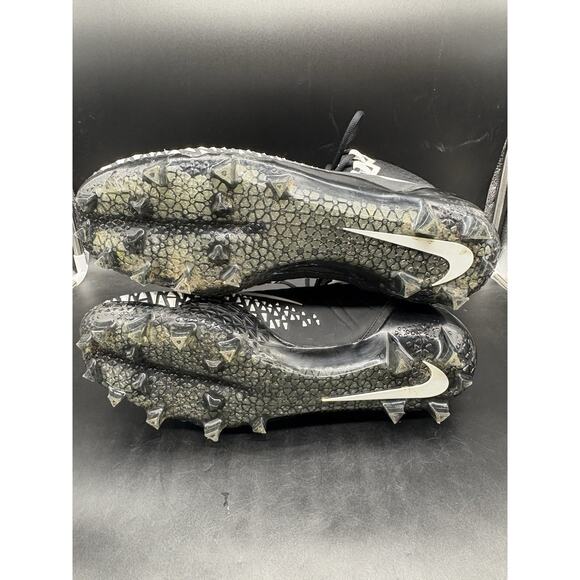 Nike Force Savage Pro TD Football Cleats Black White A02883-010 Mens Size 14W